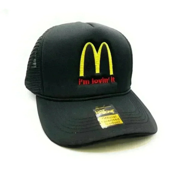 Other - Im Lovin It Mesh Trucker Snapback (Black)